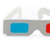 10/50/100 Pairs 3D Glasses Anaglyph Images Foldable Design Red/Blue Filters Paper Glasses Fashion Accessories
