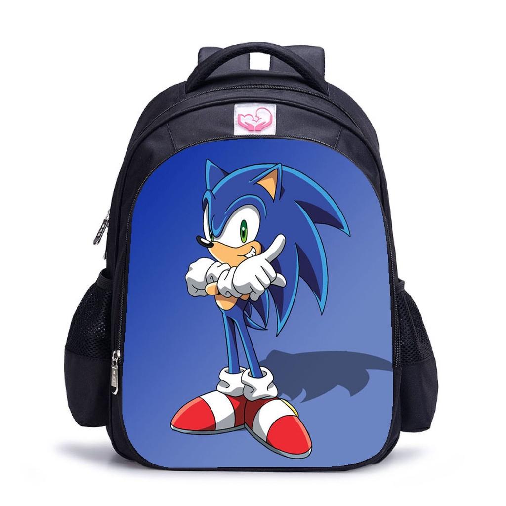 Sonic Schülerrucksack Große Kapazität Wasserdicht und Verschleißfest Kinderrucksack