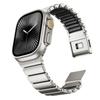 Cinturino in Gomma Fluoroelastomero di Titanio per Apple Watch Ultra 3 2 49mm 10 11 46mm Cinturino Magnetico per Iwatch 9 8 7 45mm 6 SE 3 44mm