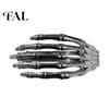 Skeleton Hand Hairpin Hands Hair Clips, Gothic Metal Skull Side Clip for Women, Spooky Decorations Halloween Horror Accessories, Punk Rock Zombie