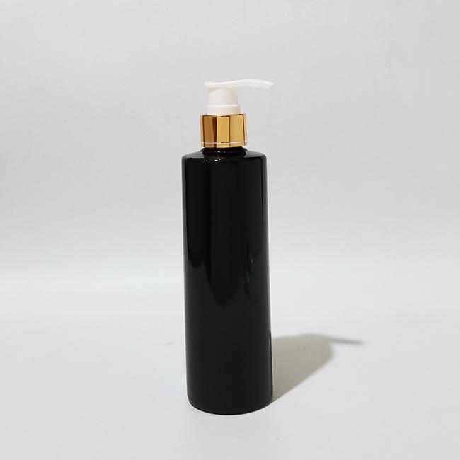 100ml 150ml 200ml 250ml Empty Black Bottles Liquid Soap Pump Container For Personal Care Lotion,gold Pump Cosmetic Containers