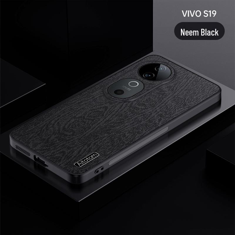 Vivos19 Bark Pattern All-Inclusive Handyhülle für S18PRO/S17E/S16: Sturzsichere Business-Schutzhülle