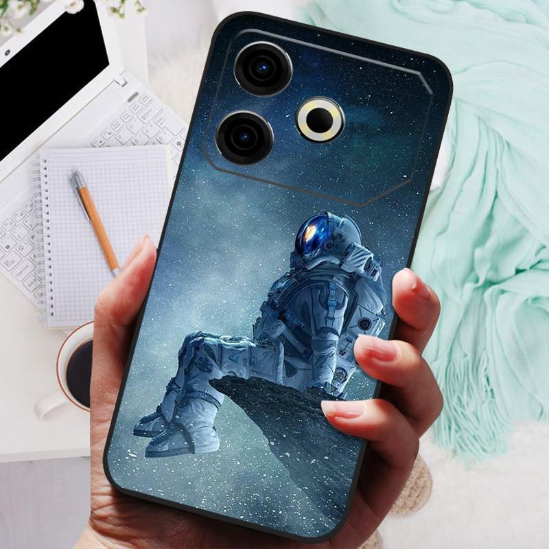 Für Tecno Pova 6 Neo Hülle Pova6 Neo Luxus Handy Silikon Rückseite Für Tecno Pova 6 Neo Hüllen Pova 6Neo Schutzhülle Capas