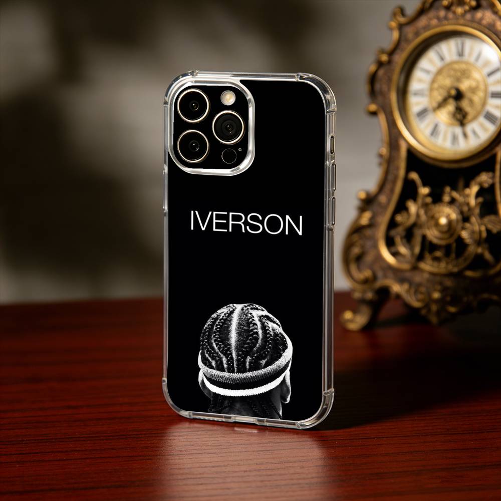 A-Allen Ezail I-Iverson 3 Phone Case For iPhone 17 16 15 14 13 12 11 Mini Pro Max Plus Transparent Cover