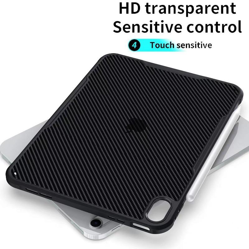 Kohlefaser Hülle für iPad A16 11. 10. 10.9 Air 4 5 6 Pro 11"13"12.9" Mini 7 A17 pro Hartschalen Rückseite
