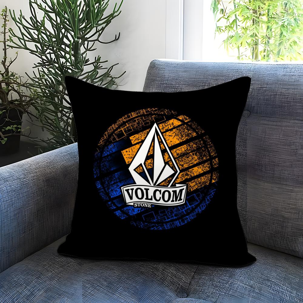 Band Cool V-Volcom Cushion Cover Comfortable Reversible Pillow Cover Ideal for Car Sofa Bedroom & Beyond