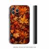 Maple Leaves For iPhone 16 15 14 11 12 13 Pro Max XS XR 8 7 Plus Transparent Case Cover Funda