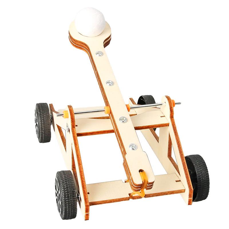 1set DIY Science Experiment Kit and Education Model DIY Catapult Toy for Physics Science Toys Children Gift Project