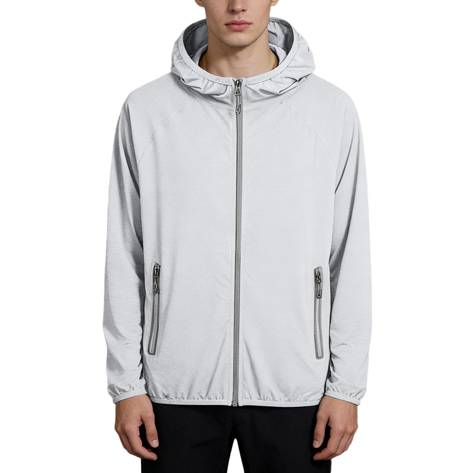 

Men s loose-fitting casual hooded jacket XXXL