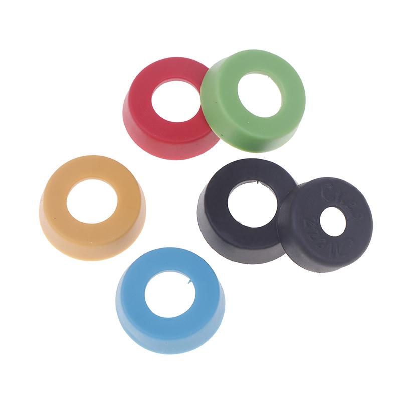 2Pcs Billiard Cue Bottom Pool Cue Block End Wear Resistant Replacement Practical Billiard End Connected Extension Protection Pad