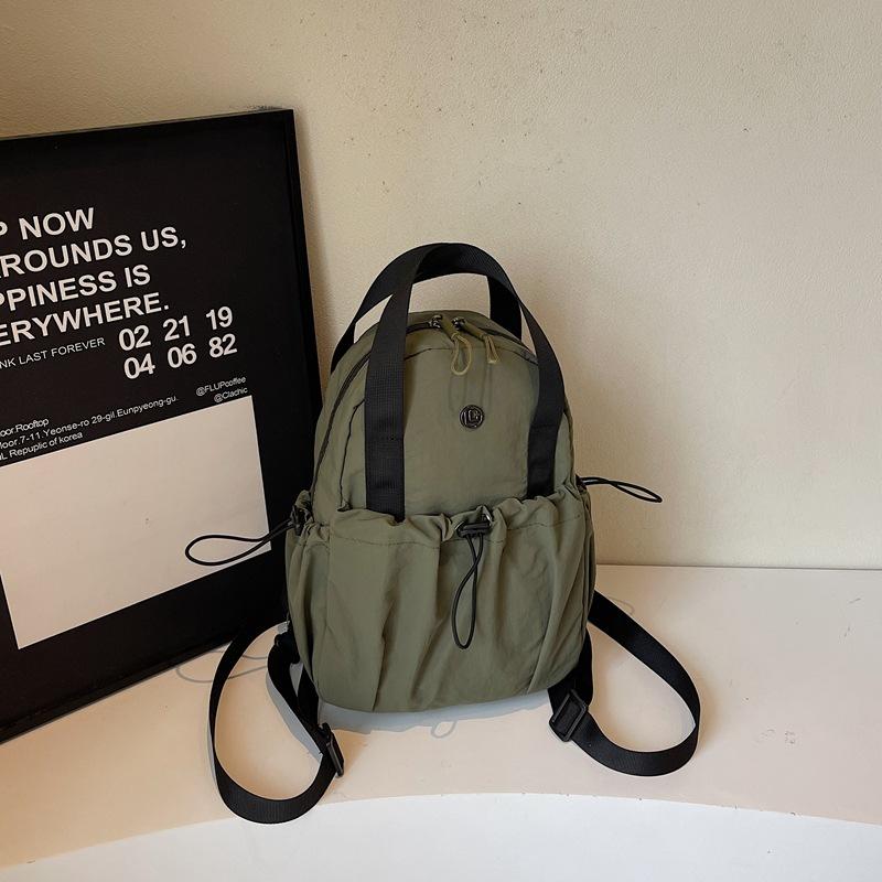 

Fashion Multifunctional Women s Breast Bag 2025 New Casual Portable Shoulder Crossbody Bag Large Capacity Travel Backpack зелёный