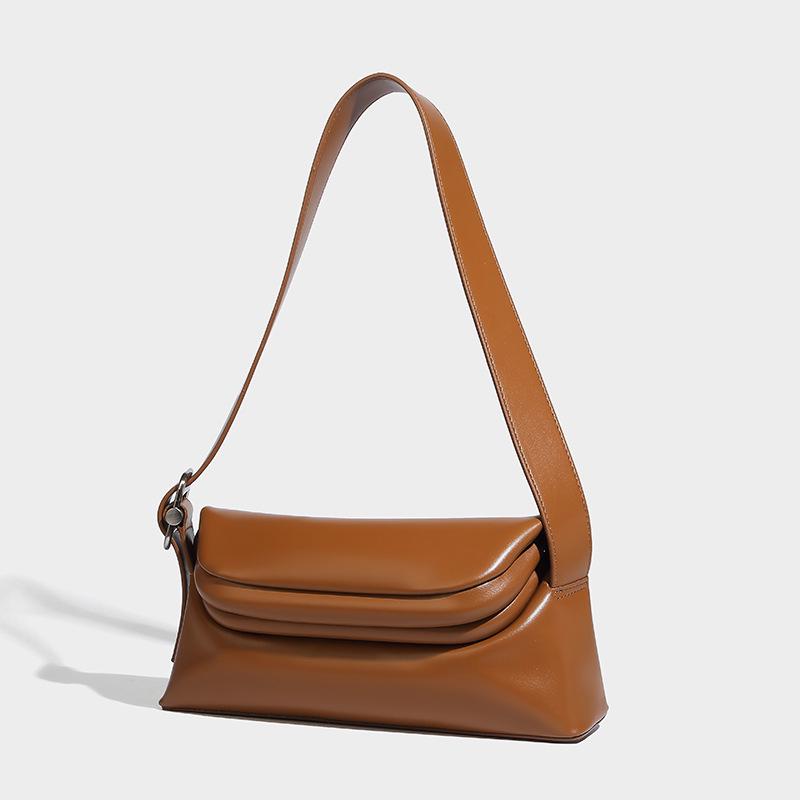 2024 Trendy Women's Versatile One-Shoulder Baguette Crossbody Dumpling Bag