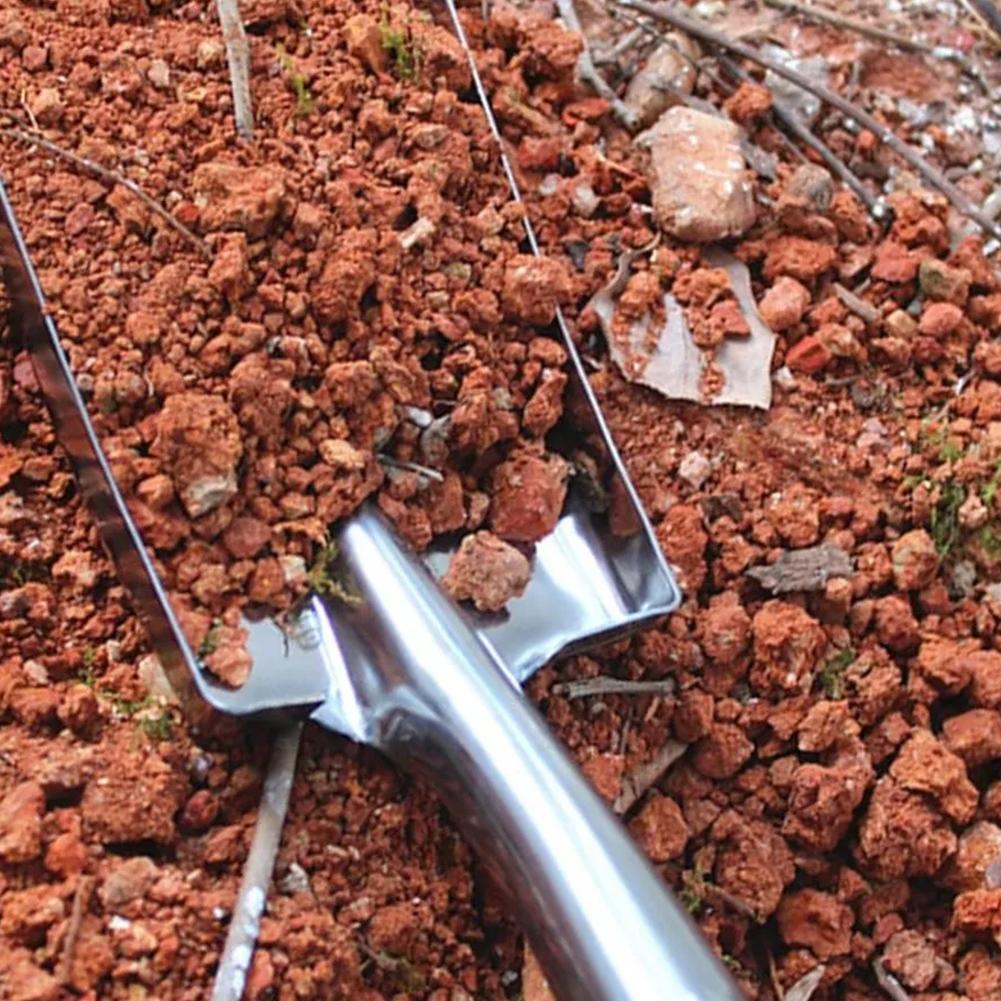 Practical Thickened All-stainless Steel Gardening Tools Shovel For Planting Flowers Gardening Tools For Potted Plants Succulent