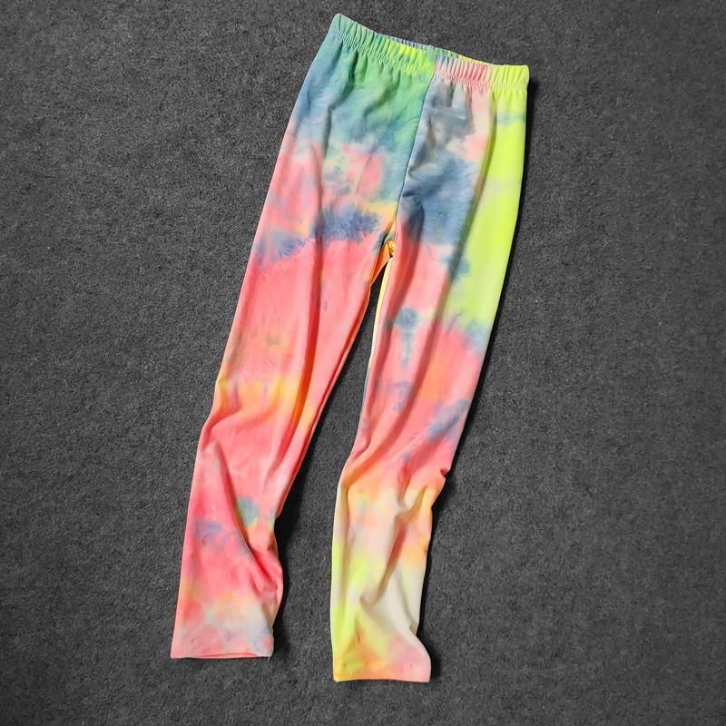 Dziecięce spodnie z nadrukiem w kamuflaż Letnie dziecięce legginsy o cienkim przekroju Dziewczęce Elastyczność Slim Pants Pant