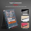 Xybp Transparent Acrylic Phone & Book Display Stand for Laptops