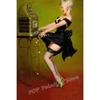 PinUp Cowgirl Wandkunst Retro Western Leinwanddruck Vintage Americana Dekor für Wohnzimmer Ranchhaus Galeriewanddekor Geschenk