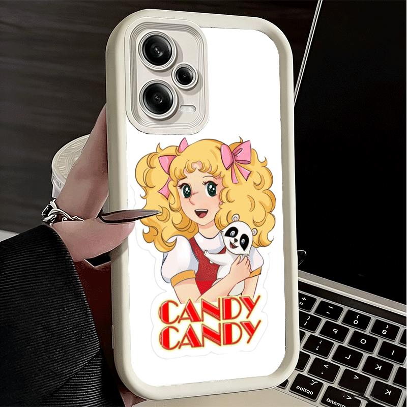 Anime Candy Candy Soft Phone Case for Xiaomi Poco X7 X6 X5 Pro X4 Gt X3 F7 Ultra M8 M7 Redmi 15C 15 14C 13 13C 12 12C 10 10C