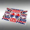 vbjhr10 Stickers Moto Sticker Auto Body Bumper for Honda Windows Motorcycle Laptop Walls Vinyl Decal Car Tuning Accessories