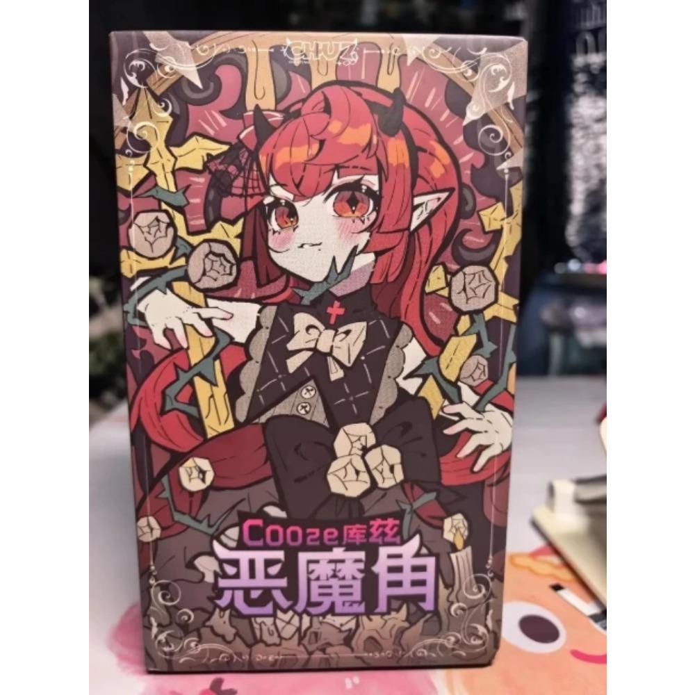 Cooze Bjd Devil'S Horns 1/8 Scale Movable Doll Ornament Blind Box Creative Desktop Collection Toys With Exquisite Joint Mobility