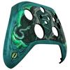 Custom Front Housing Shell for Xbox Series with Cover Faceplates for Xbox Series and Xbox Core Controllers Not eXtremeRate's X/S Controllers,
