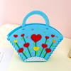 Mother's Day Bouquet Handbag DIY Sewing Kit – Fun Non-woven Fabric Gift for Kids To Make for Mom