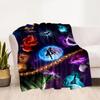 Sailor Moon Pretty Soldier Printed Blanket Ultra Lightweight Soft Plush Flannel Throws Blanket for Sofa Bed Couch Office Gifts