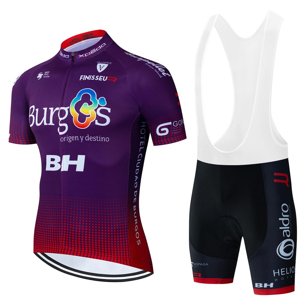 Summer Short-Sleeved Cycling Suit Breathable Men'S And Women'S Cycling Shirts Cycling Tops And Pants Kuqi