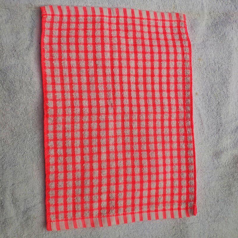 

Полотенце для кухни из хлопка с цветной сеткой: 28x40 см, 23 г, доступно в шести цветах, высокое качество с различными характеристиками. 40*28-23 grams розовый