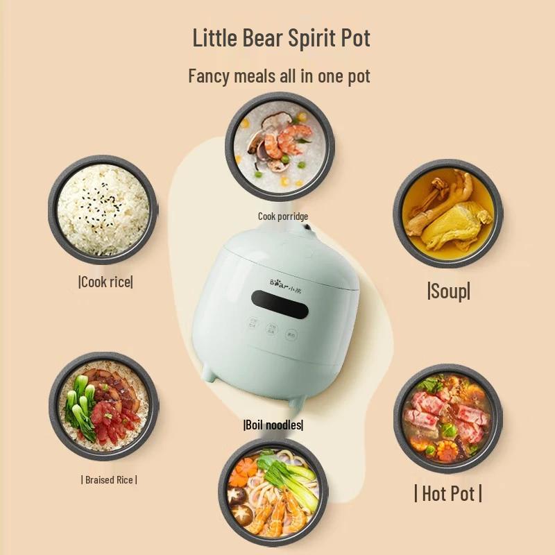 Little Bear Smart Multifunction 1.2L Mini Rice Cooker