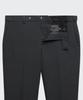 Musinsa Standard Tapered Hidden Banding Crop Slacks [Gray]