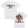 Karol G Tropicoqueta Tour 2026 Concert T Shirt Unisex Women Harajuku Trend High Street Tee Shirt Casual Cotton Short Sleeve Tshirt