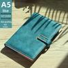 High-Quality A5 Leather Softcover Notebook for Students and Professionals