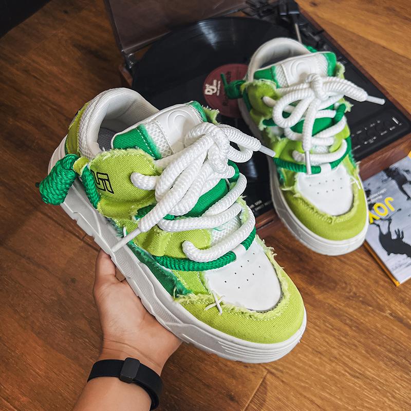 Skateboard Street Hip-hop Boty Muži Běžné Tenisky Obuv Vycházkové Sportovní Boty Outdoor Studentské Originální Tenisky Vulcanize