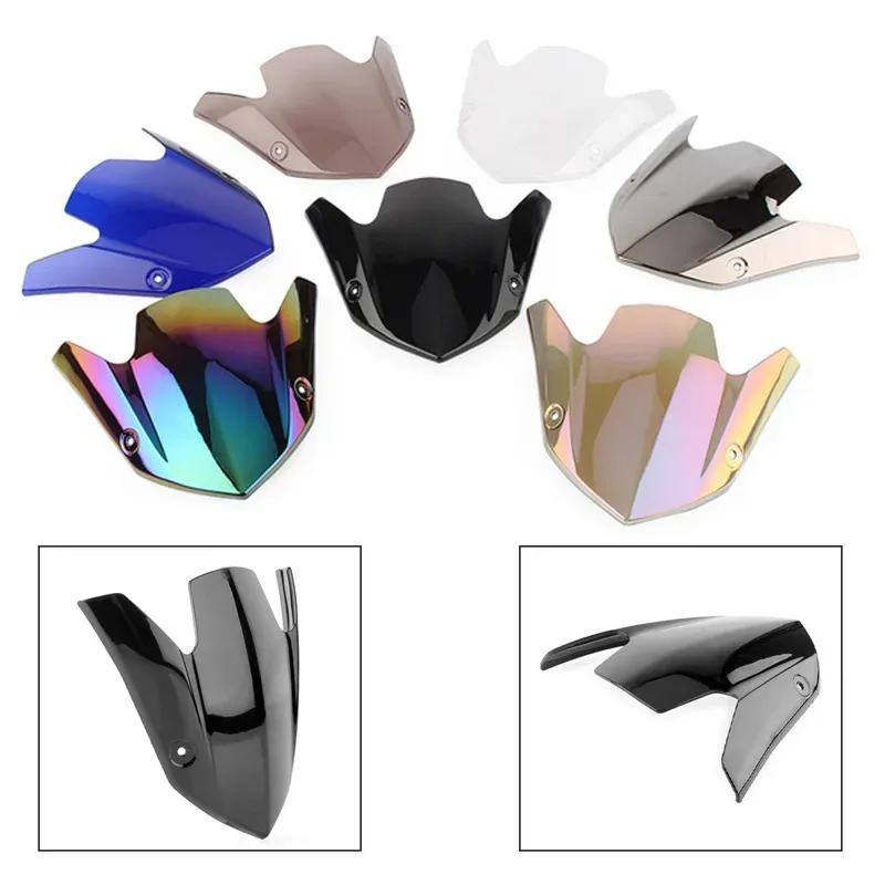 For Kawasaki Z1000 2014 -2017 Motorcycle Wind Deflector Screen Double Bubble Windshield Deflector Protector Windscreen 2015 2016