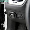 Headlight Switch Control Frame Cover 1* For Jeep Compass 2017- Bright Black