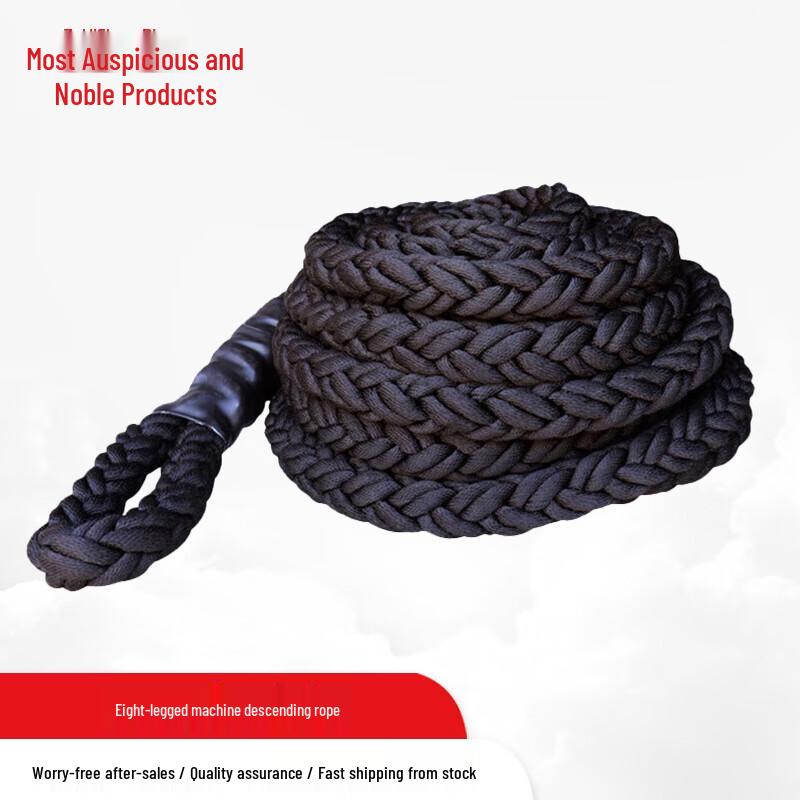 High-Altitude Rappelling and Work Safety Rope