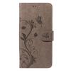 For iPhone 6/6s/7/8/SE (2020)/SE (2022) PU Leather Cases Flower Pattern Wallet Stand Phone Cover with Strap
