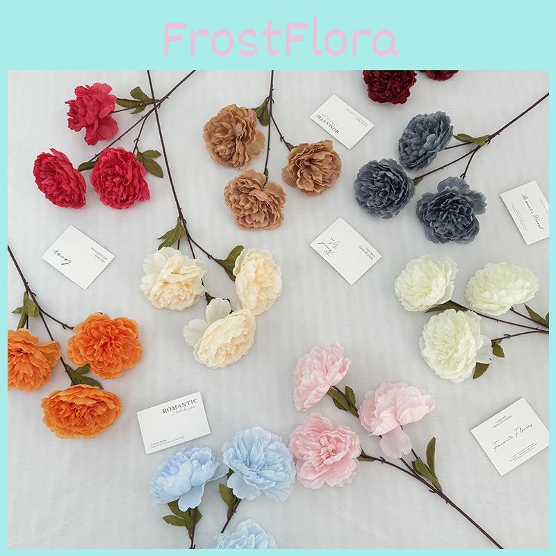 Peony Flower Artificial Wedding Hotel Restaurant Decoration Desktop Ornament