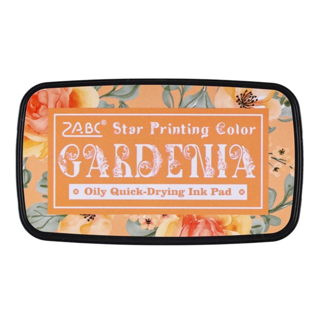 Portable Colorful Ink Pad Rectangular School Accessories Self Ink Stamp Easy To Use Inkpad for Planner Stamps Scrapbook