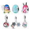 Charms Easter Easter Bunny Beads Fit 925 Charms Bracelet Beads Jewelry Gifts for Women