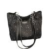 Solid Color Star Print Shoulder Bag Large Capacity Handbag Casual Hobo Bag  Daily Commute