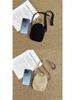 Ultra-Thin Waterproof Canvas Crossbody Phone Bag - Japanese Style Unisex, Lightweight and Versatile for Walking