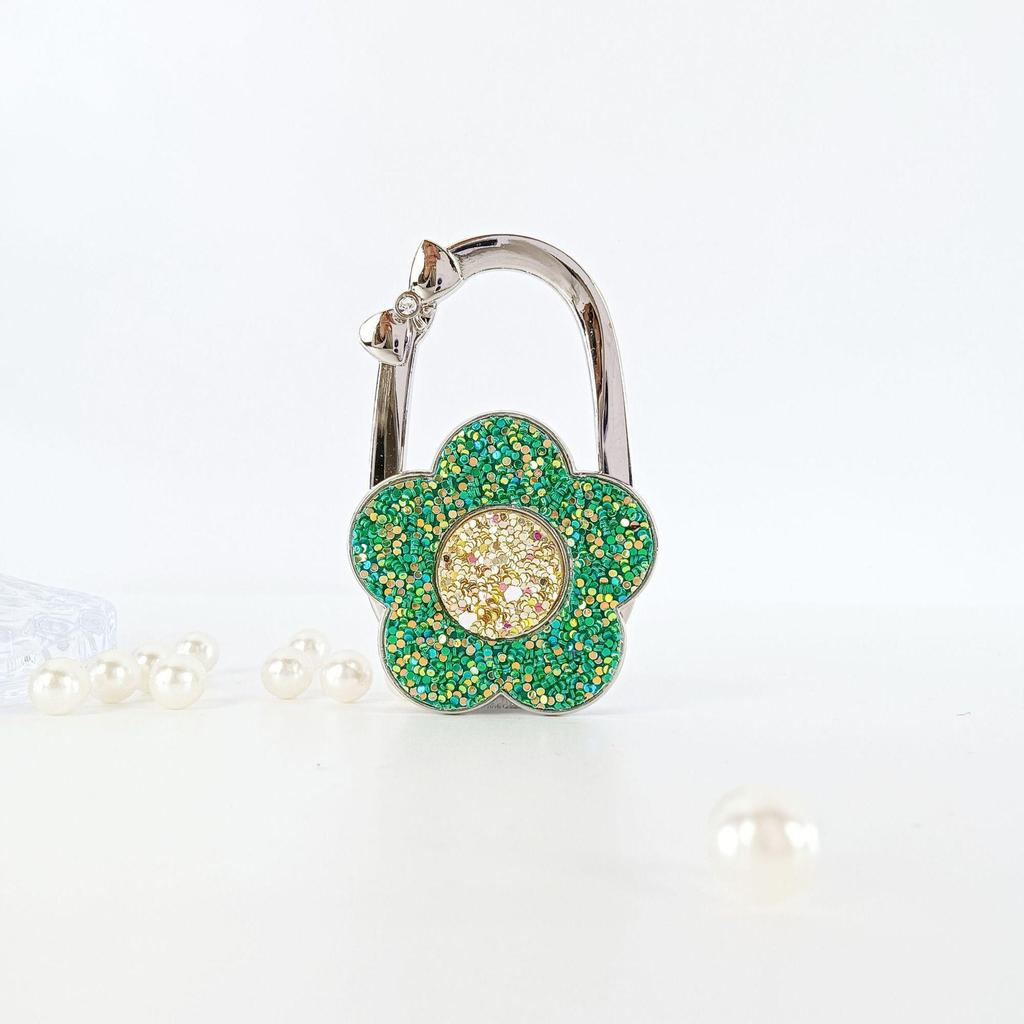 Hot Selling Foldable Sunflower Hanging Bag Hook, Small and No-Adhesive