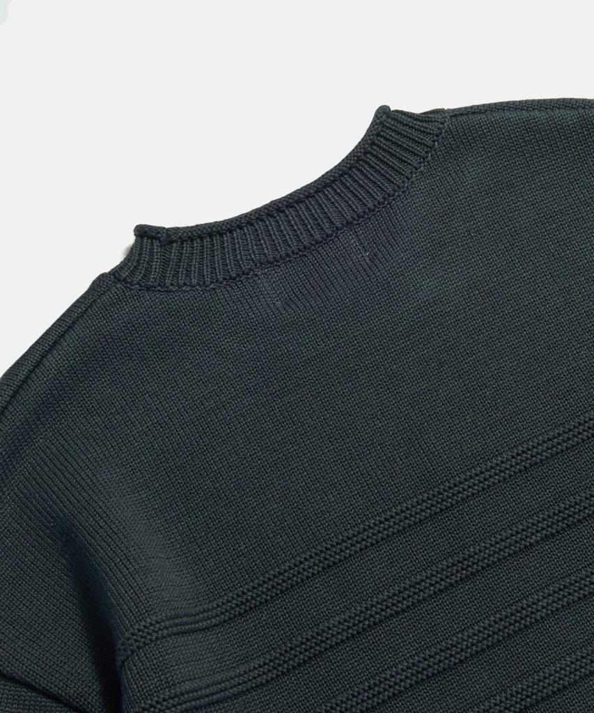 ESPIONAGE Mariniere Knit Sweater Dark Navy