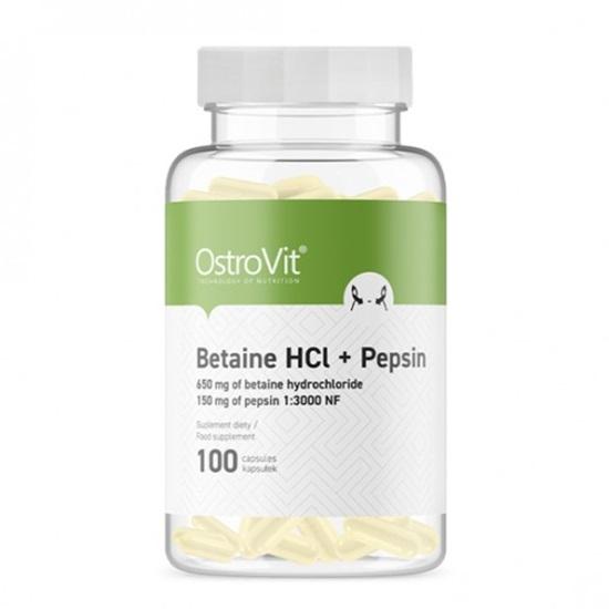 

OstroVit Betaine HCl + Пепсин, 100 капс