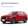 Mazda CX-5 Roof Rack 2017-2022, Silver Aluminum Alloy Screw-On Type