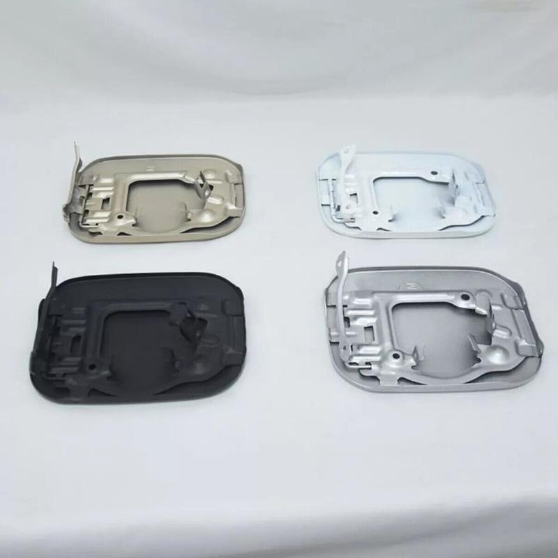 Silver Fuel Door Gas Filler Lid Cover Cap For Toyota RAV4 2006-2012 77350-42070