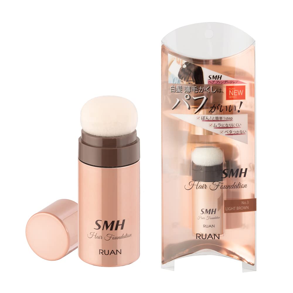 SMH Hair Foundation Stick Type 3g Light Brown No.3