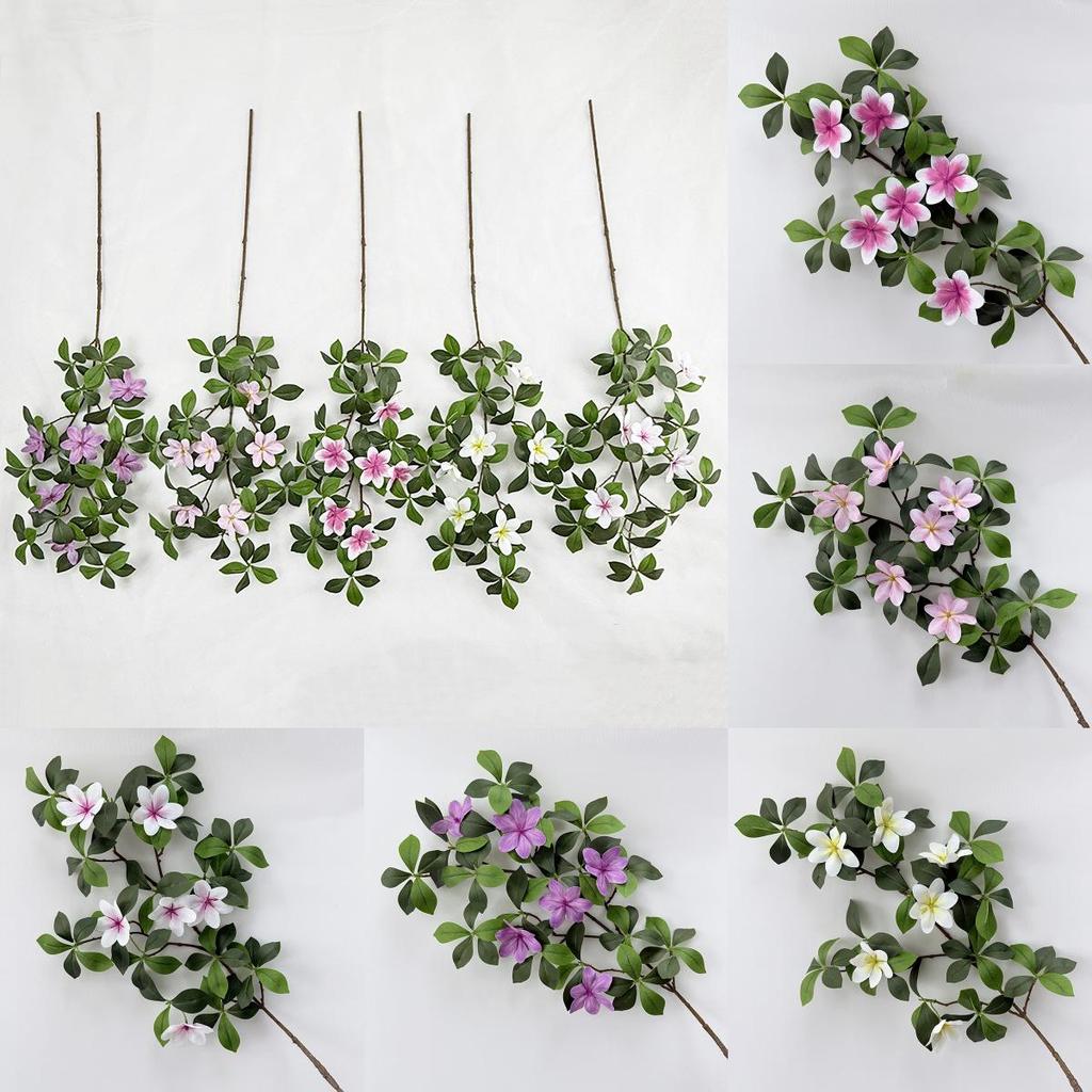 Faux Gardenia Plant With Realistic Leaves For Wedding Decor And Photoshoot Props