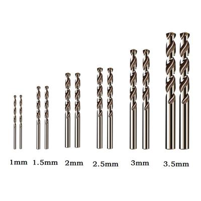 Hitzebeständiges Bohrer-Set Werkzeuge 1-3,5mm 135 Grad